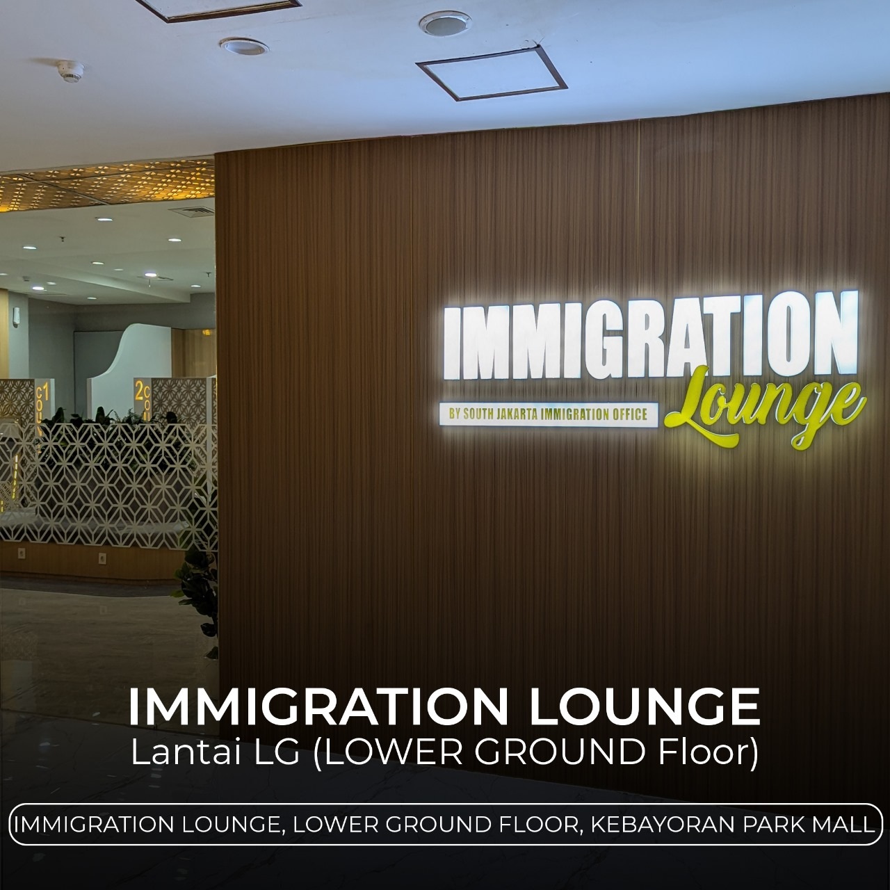 Immigration Kebayoran Park mall